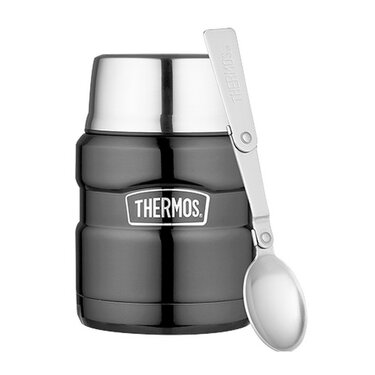 Termoska na jedlo Thermos 470 ml sivá